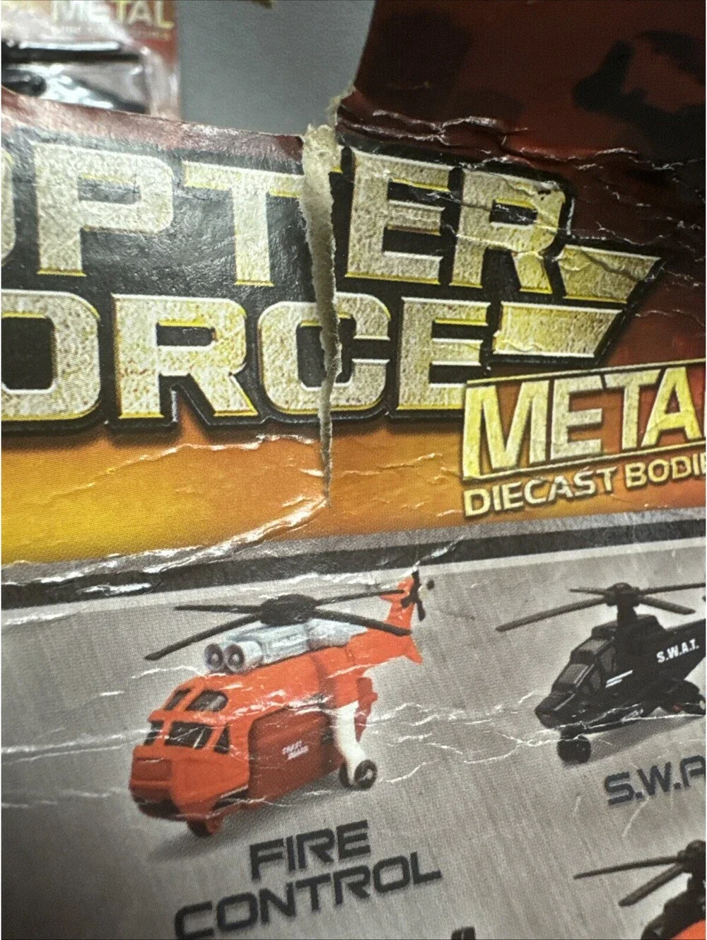 Tonka Metal SWAT Team Helicopter Lot Of 3 Copter Force 1/64 S.W.A.T. Not Mint